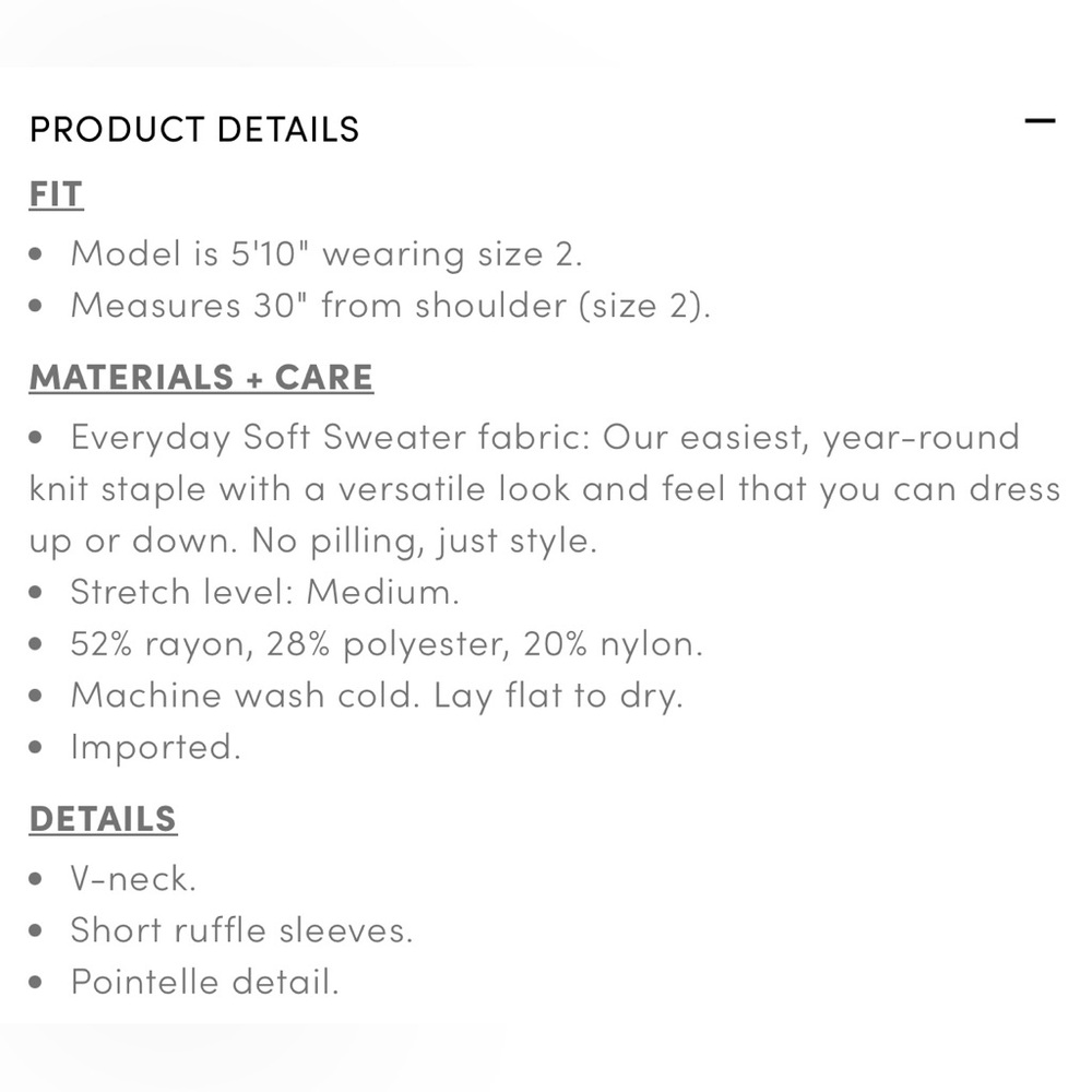 Torrid Everyday Soft Pullover Pointelle Sweater. NWOT. - Picture 7 of 7